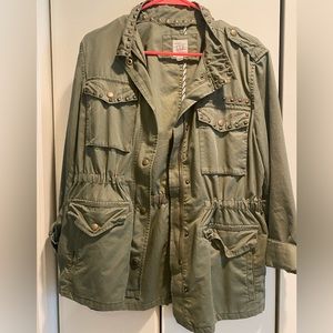Gap cotton olive green jacket